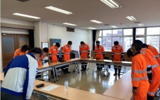 2021年1月度隊長会（八王子維持営業所）