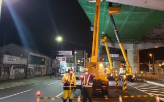 国道2号 下り線 長田区長楽町付近（西宮営業所）
