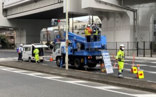 都道466号線　板橋区内　車線規制（京葉支社）