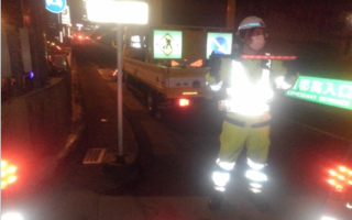 首都高速道路5号線 上り線　左A規制（埼玉営業所）