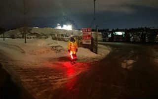 札幌JCT・江別西IC 中洲捨場付近 車線規制（札幌営業所）