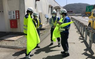 長野自動車道 上り線 走行車線規制（松本営業所）