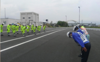 中部支社にて規制訓練を実施致しました