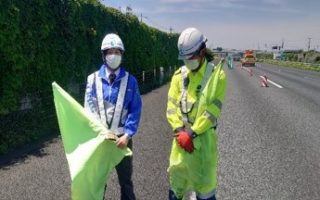 東北自動車道 下り線 走行2島規制（埼玉営業所）