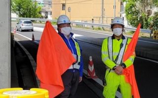 西名阪自動車道 藤井寺IC ONランプ左側規制(西宮営業所)