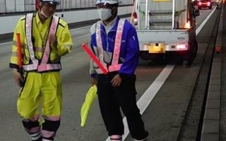 所長代理パトロール 上信越自動車道 便乗延長規制（長野営業所）