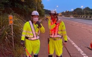 支社長パトロール 関越道走行車線規制・圏央道走行車線規制（所沢営業所）