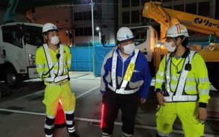 支社長パトロール 大阪市中央区本町 駐車場内規制(西宮営業所)