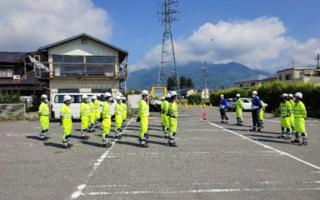 飯田営業所にて2021年7月度 規制訓練を実施しました