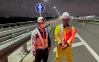 役員パトロール 名神高速道路 走行→追越規制（名古屋東営業所）