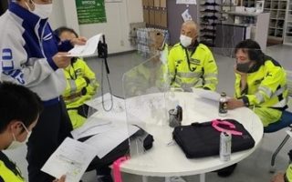 所長代理パトロール 中央自動車道 対面通行→中分規制（諏訪営業所）