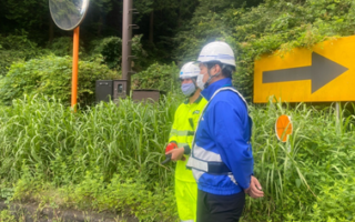 所長代理パトロール 相模原市緑区千木良 大垂水橋付近(吉祥寺営業所)