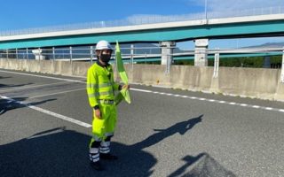 所長パトロール 東名高速道路～新東名高速道路 路肩規制+ランプ規制+走行規制（御殿場営業所）