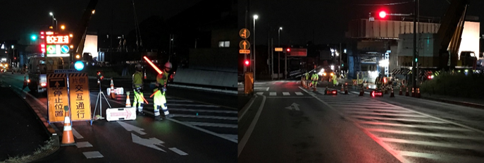 支社長パトロール 県道35号線 国道353号 片側交互 通行止め規制 高崎営業所 シンコーハイウェイサービス