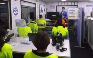 所長代理パトロール 圏央道 通行止め規制(千葉営業所)