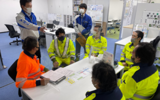 所長代理パトロール 関越自動車道 路下 片側交互通行規制 (所沢営業所)