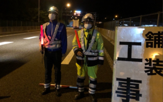 支社長パトロール 長野自動車道 下り線 追越車線規制 (松本営業所)