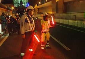 副支店長パトロール 首都高速道路狩場線 左A規制（港北営業所）