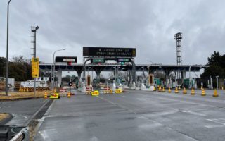 東名高速道路 ブース規制（名古屋営業所）