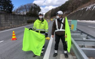 所長パトロール 中央自動車道 追越車線規制（諏訪営業所）