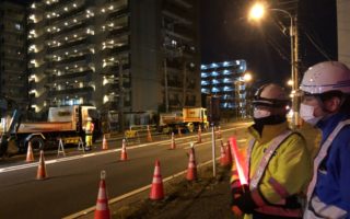 所長パトロール 甲州街道 車線変移規制（吉祥寺営業所）