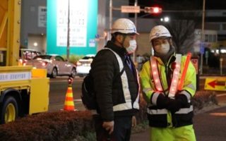 支社長パトロール 中央自動車道 路肩規制（八王子多摩営業所）