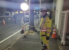 国道20号 甲州街道 車線変移規制（吉祥寺営業所）