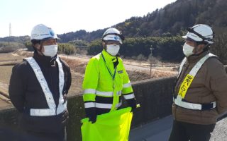 取締役パトロール 東海北陸自動車道 走行車線規制（名古屋営業所）