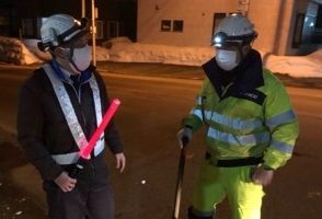 安全パトロール 排雪作業（札幌営業所）