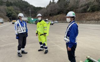 役員パトロール 東海北陸自動車道 追越車線規制（名古屋営業所）