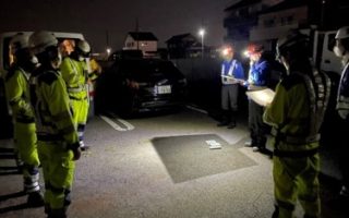 所長パトロール 名古屋第二環状自動車道 外回り追越車線規制<br>（名古屋営業所）
