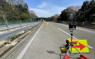 役員パトロール 東海北陸自動車道 追越車線規制（名古屋営業所）