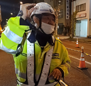 所長パト 国道１６号 車線変移規制（吉祥寺営業所）