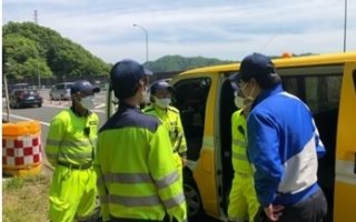 所長パトロール 中央自動車道 上り線SA・PA（吉祥寺営業所）