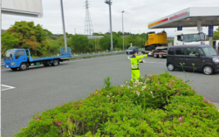 所長パトロール 新東名高速道路　下り線SA・PA（御殿場営業所）