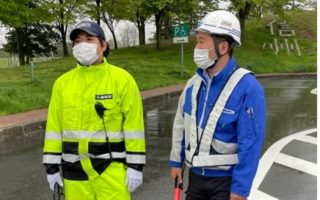 所長パトロール 中央自動車道 下り線 SA・PA（諏訪営業所）