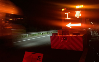 所長パト 中央自動車道 上下線 中車線規制（松本営業所）