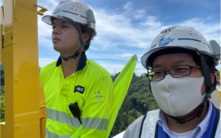 安全パト 関越自動車道 上り線 走行車線規制（松本営業所）