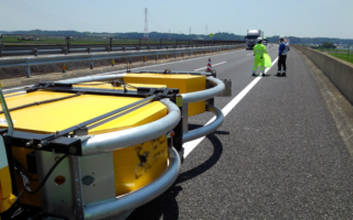 安全パト 東関東自動車道 下り線 車線規制（千葉営業所）