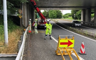 所長パト 東金道路 ランプ規制（千葉営業所）