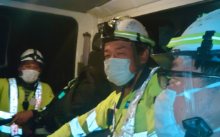 安全パト 中央自動車道 上り線 走行車線規制（八王子多摩営業所）