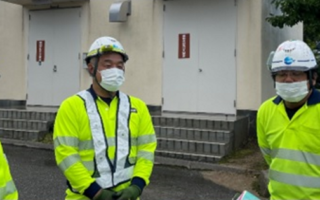 安全パト 長野自動車道 下り線 追越車線規制（佐久営業所）