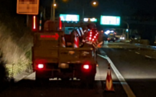 所長パト 道央自動車道 上下線 ランプ規制（札幌営業所）