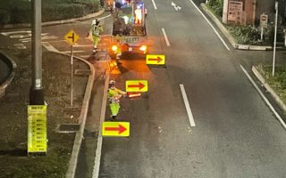 所長パトロール 県道60号（名古屋東営業所）