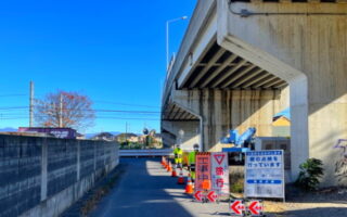 所長パト 市道5485‐7222 車線規制（川越営業所）