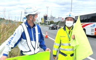 安全部パト 首都高速道路 湾岸線 東行きS規制（葛西営業所）