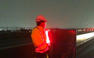 安全パト 首都圏中央連絡自動車道 上下線 追越車線規制（埼玉営業所）