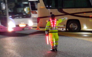 安全パト 東名高速道路 海老名SA 下り線 SA/PA誘導業務（横浜町田営業所）
