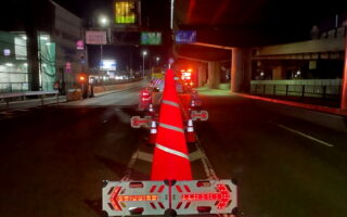 安全パト 阪神高速道路 ３号神戸線 路下 梅香浜辺通脇浜線から浜手幹線西行き 車線規制（西宮営業所）