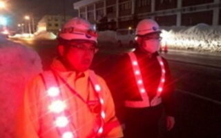 所長パト 国道12号線 江別市一番町交差点 下り線 走行車線規制（札幌営業所）
